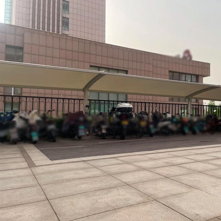 宜章县膜结构电动车棚